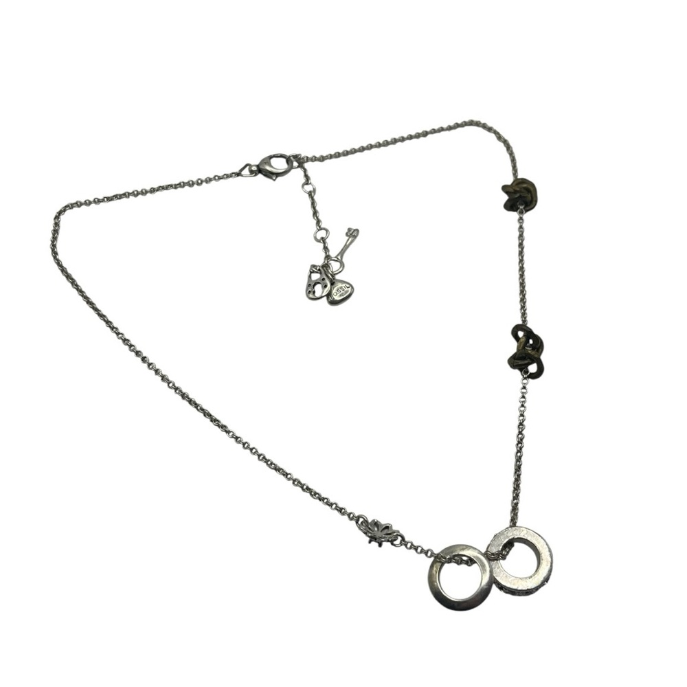 Fossil Unique Abstract Necklace